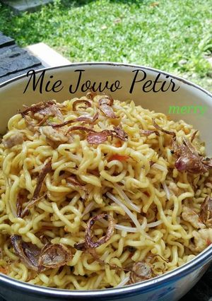 Foto resep Mie Jowo Petir