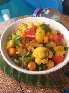 Foto resep Kari sayuran India ala fe(Vegetable curry)