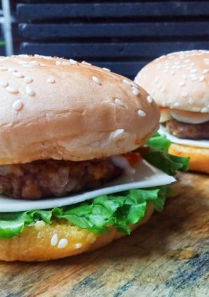 Foto resep Patty Burger juicy yummy