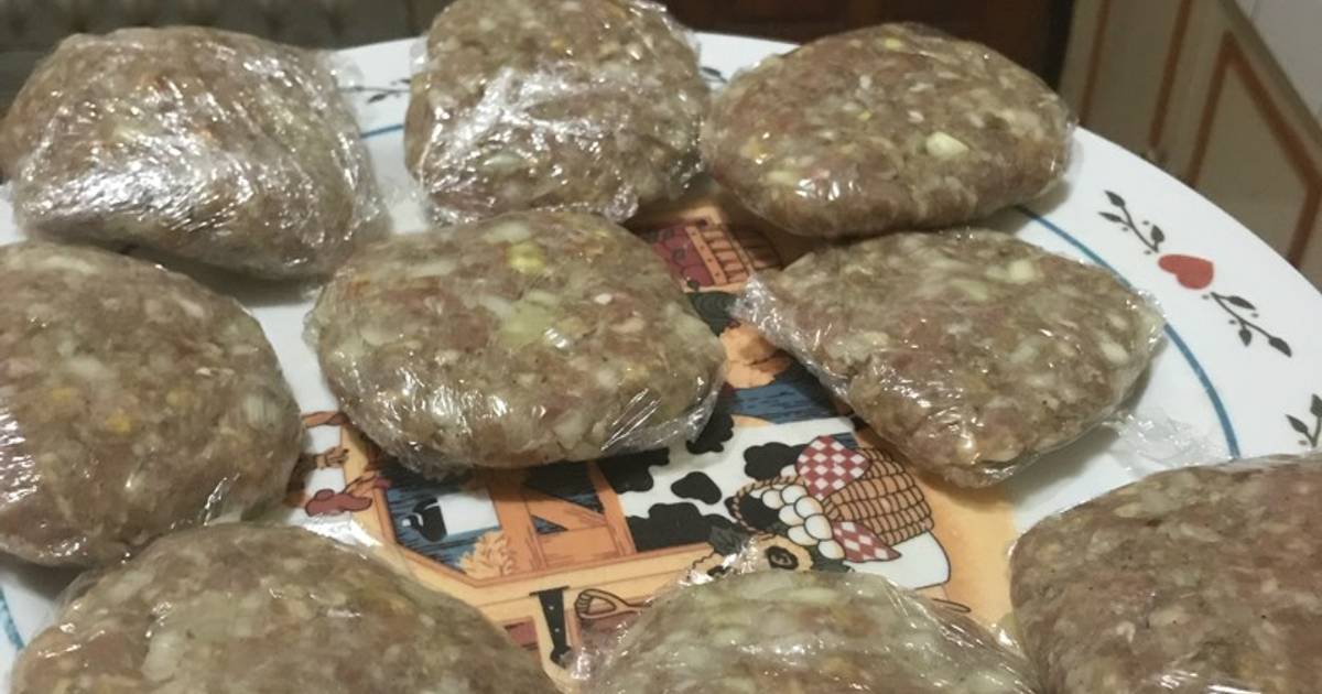 Resep Daging Burger Patty Burger Enak Dan Gampang Oleh Joanari Cookpad