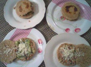 Una foto de Arepas Maseca con Harina Integral