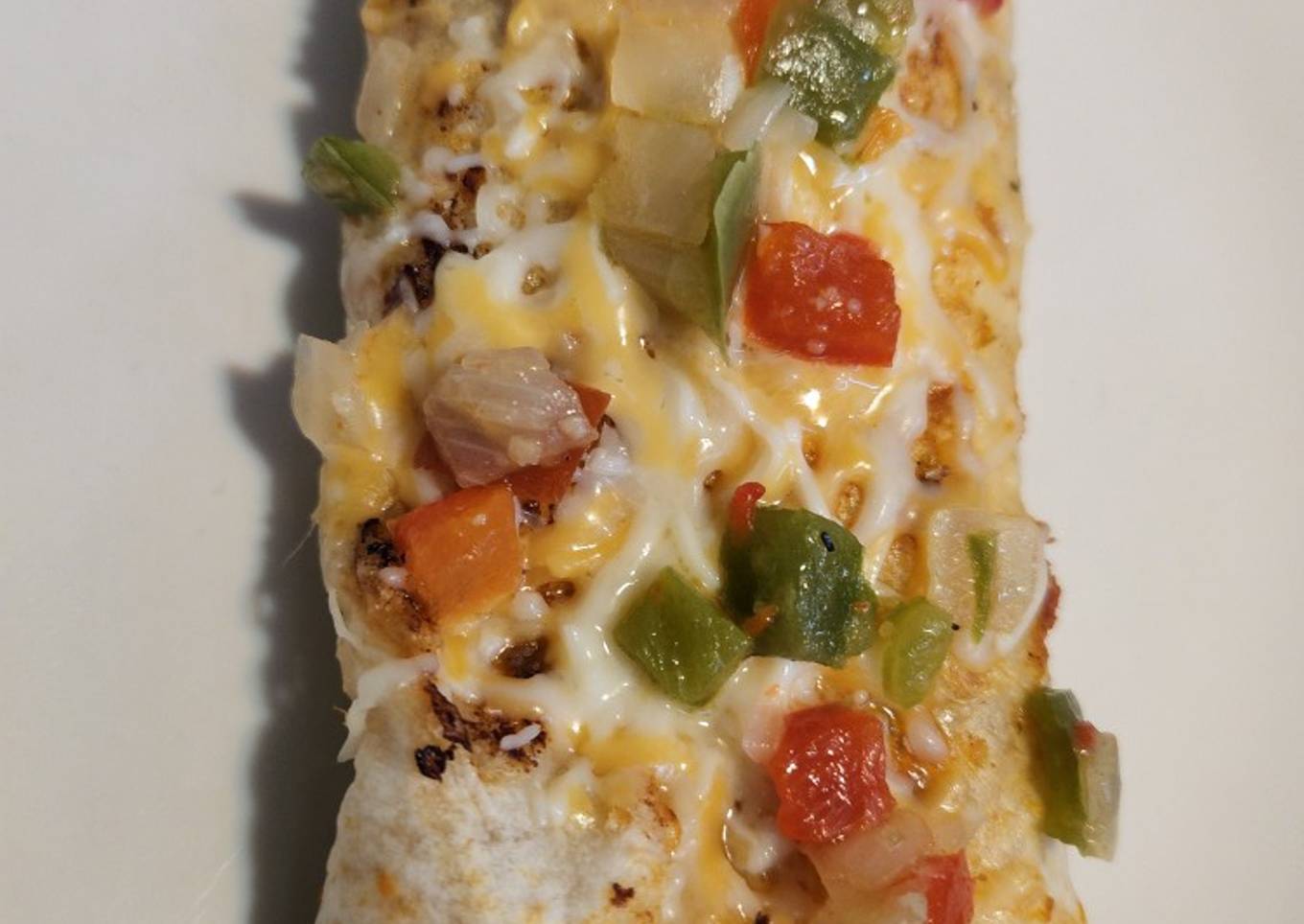 Burrito de carne de cerdo (puede hacerlo con la carne que desee)