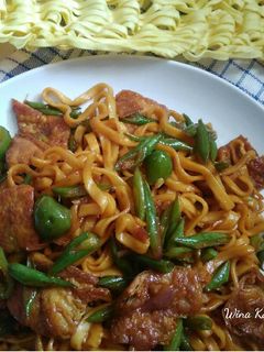 Foto resep Mie Goreng Telur Buncis