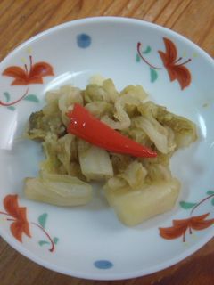 日式煮鹽漬高麗菜 的食譜成品照片
