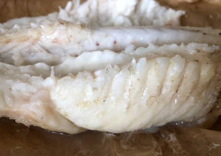 Recipe of Super Quick Homemade Steamed Monkfish