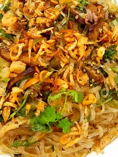 Hình của món Miến xào vetula.