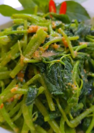 Foto resep Bayam bumbu Wijen sangrai