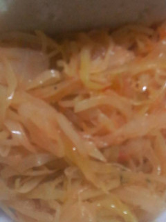 A picture of Fried cabbage.