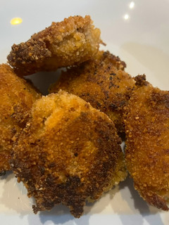 Una foto de Croquetas de pollo a l’ast