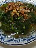 ผัดคะน้า เคล (Italian kale) คะน้าใบหยัก หรือ คะน้า อิตาเลี่ยน