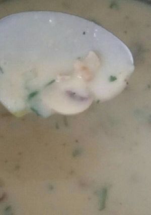 صورة لوصفة شوربة الفطر
