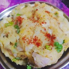 A picture of Aloo Bharta.