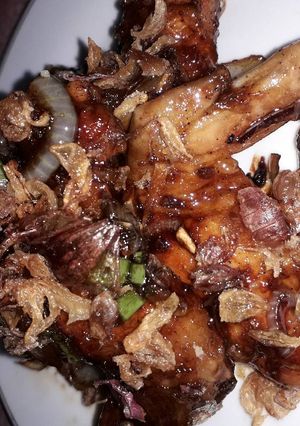 Foto resep Sayap Ayam Goreng Mentega Madu