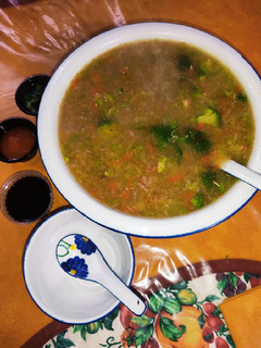 A picture of Healthy Chicken Vegetable's Soup 🍲🍲.
