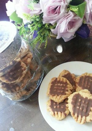 Foto resep Kukis garpu tiga bahan