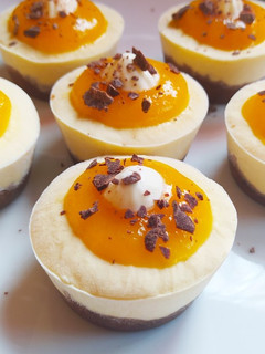 Una foto de Cheesecake de Mango