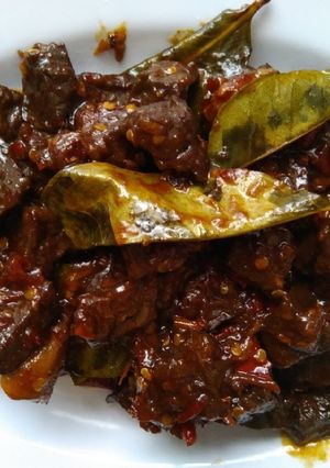 Foto resep Paru masak pedas