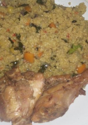 A picture of Vegetable cous-cous.