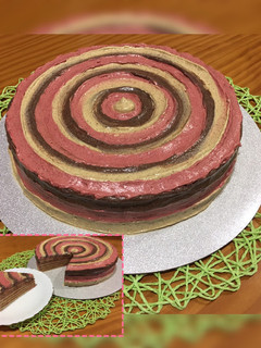 Una foto de Tarta Huesitos con Tulicrem 3 sabores casero (con Panela)