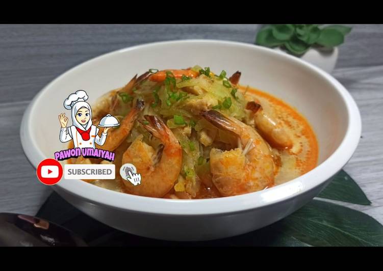 Udang labu siam / udang sayur manisa