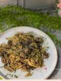 Homemade Pasta with Chicken Pesto