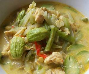 Siap Saji Lodeh manisah,tempe,kacang panjang Ala Warung