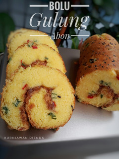Foto resep Bolu Gulung Abon||Bolu Gurih