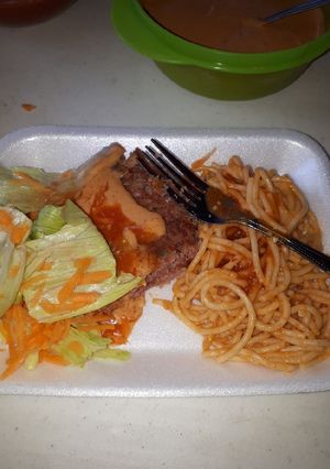 Una foto de Pastel de carne estilo Jalisco
