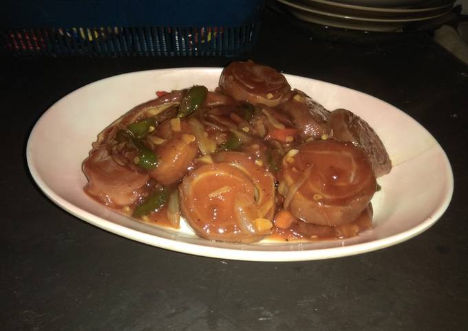 Resep Rolade sapi asam manis pedas oleh Tika ShazJa - Cookpad