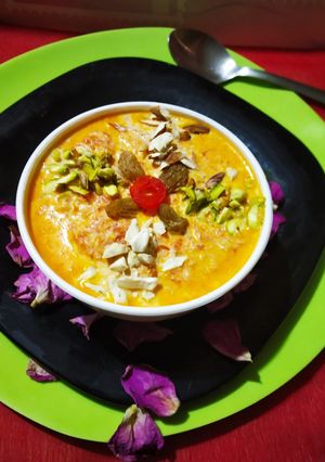 A picture of Carrot Kheer.