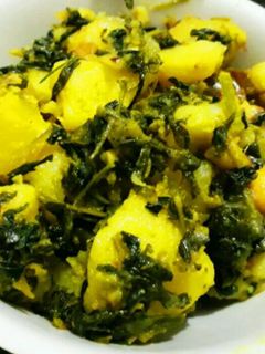 मेथी आलू (Methi Aloo recipe in hindi) रेसिपी मुख्य फोटो