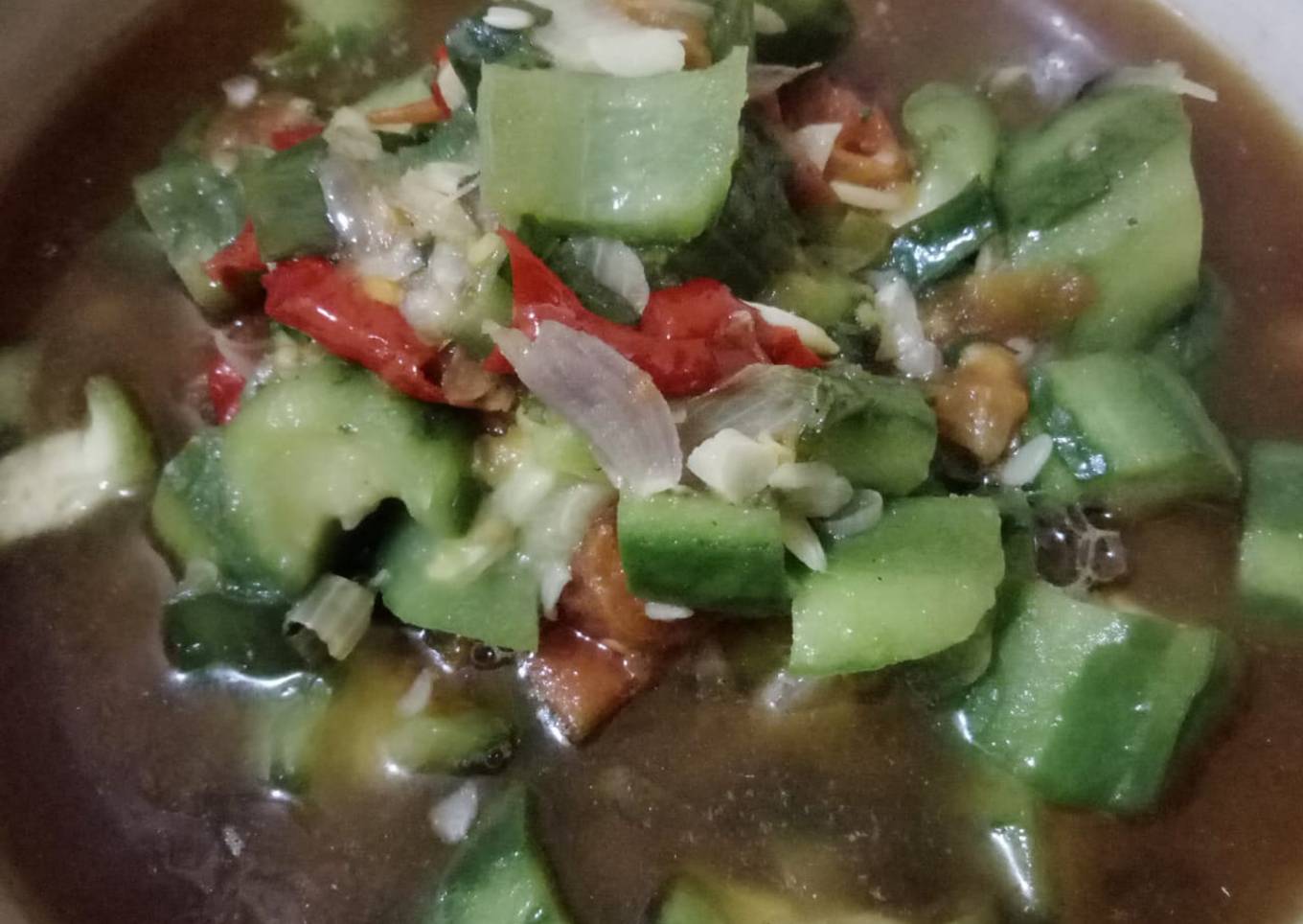 Gambas Tumis Sederhana