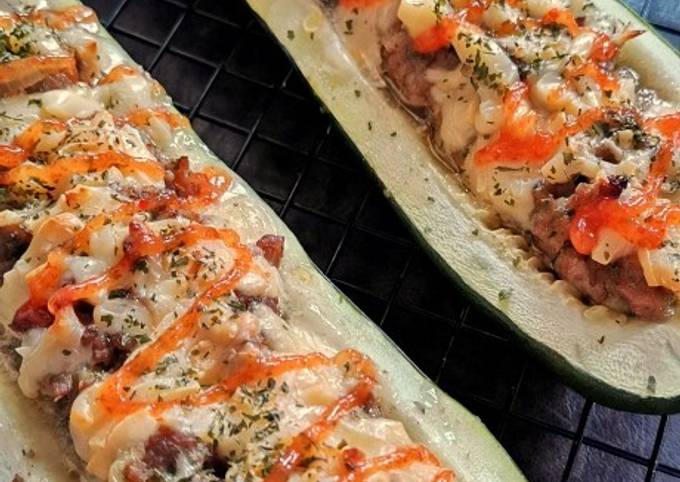 Stuffed Zucchini / Stuffed Zucchini Boats