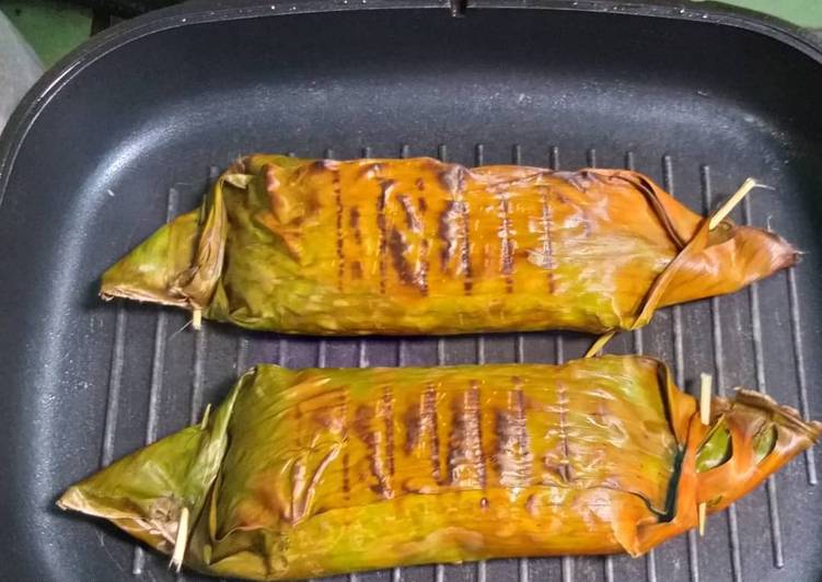 Bahan Membuat Nasi bakar ikan gabus yang Lezat