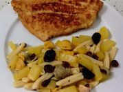 Una foto de palometa frita