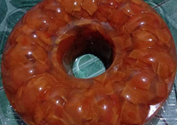 Easiest Way to Prepare Appetizing 2.Judul : agar-agar labu kuning