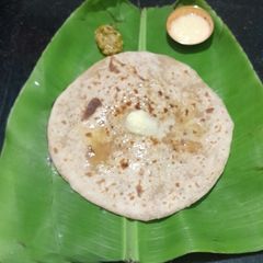 A picture of Maharashtrian Authentic Puranpoli.