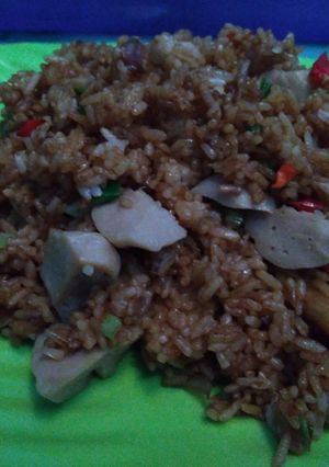 Foto resep Nasi goreng bakso