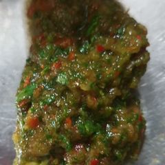 A picture of Dhaniye chutney.