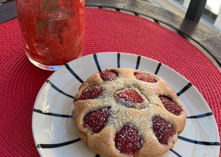 Comment Préparer Des Gâteau aux fraises express