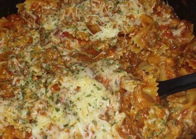 Recipe of Yummy Homemade Hamburger Helper - Lasagna Style