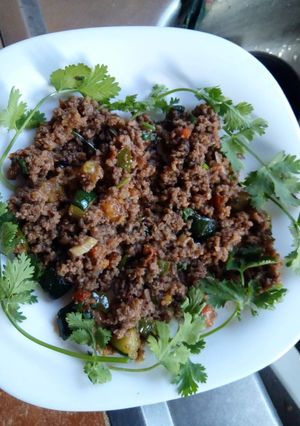 A picture of Minced Meat.
