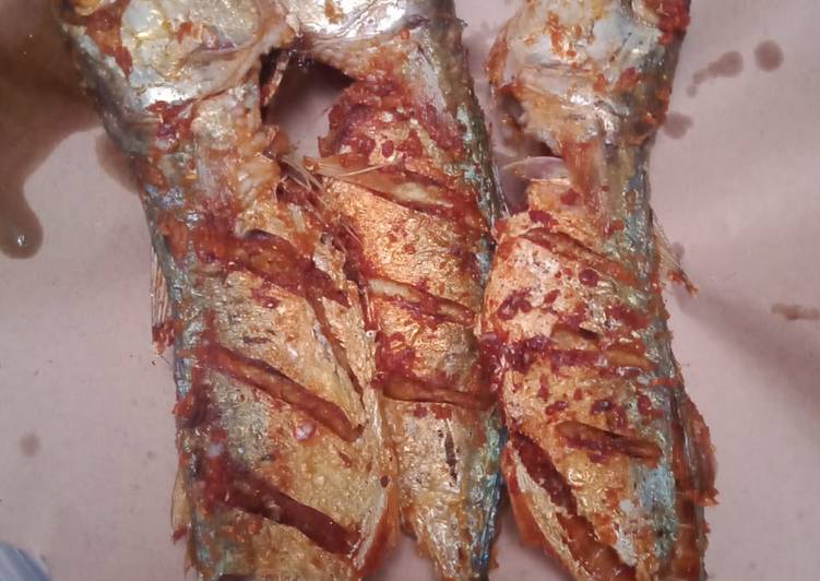 Resep Ikan Kembung goreng Anti Gagal