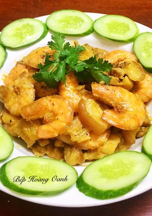 Hình của món Tôm Rim Thịt.