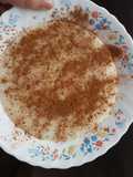 Mingau com Canela e Limão