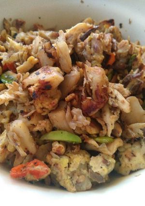 Foto resep Orak arik ikan Salem plus Jamur