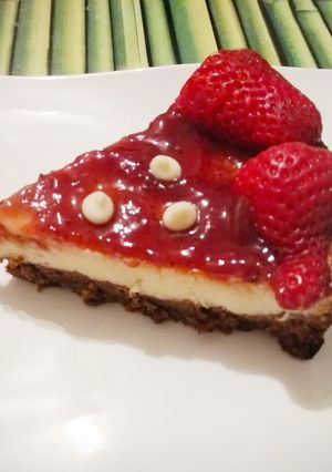 Foto resep Strawberry cheesecake (Anti Gagal)