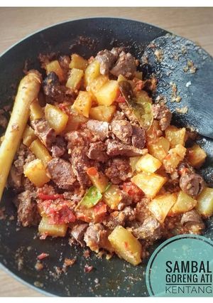 Foto resep Sambal Goreng Ati Kentang Simpel