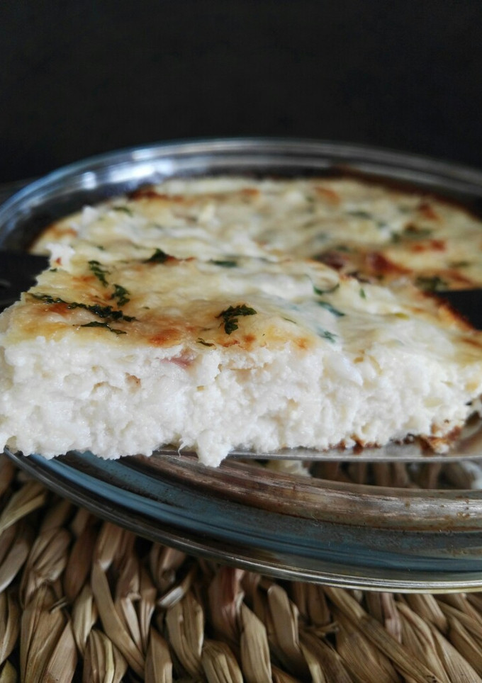 Una foto de Pastel de merluza