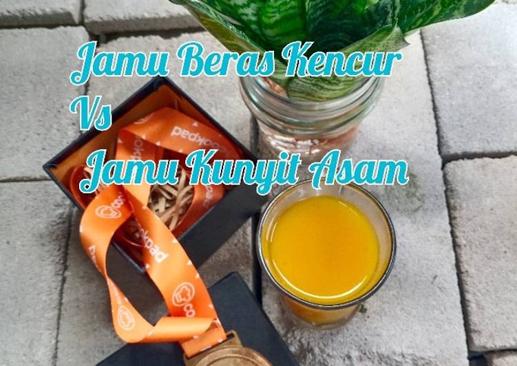 Beras Kencur vs Kunyit Asam Beras Kencur vs Kunyit Asam